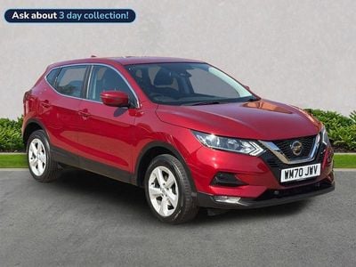 Used Nissan Qashqai Acenta Premium 2021 Red SUV