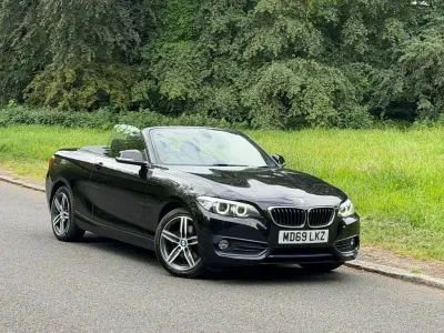 Used BMW 220 Sport Line 184 HP (135 kW) 2020 Black Cabriolet