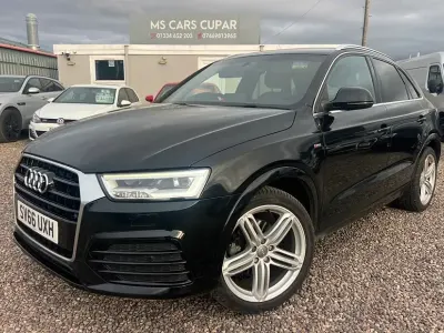 Used Audi Q3 S-line plus 184 HP (135 kW) 2016 Black SUV