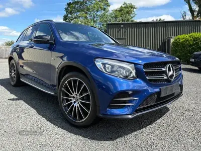 Used Mercedes GLC250 AMG line 2018 Blue SUV