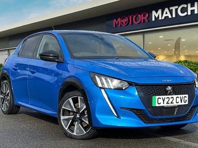 Used Peugeot e-208 GTi 100 kW (136 HP) 2022 Blue Hatchback