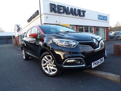 Used Renault Captur Dynamique 90 HP (66 kW) 2014 Black/orange SUV