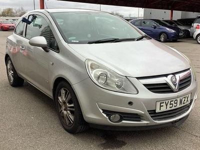 Used Vauxhall Corsa Club 89 HP (65 kW) 2009 Silver Hatchback