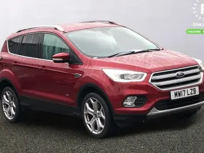 Used Ford Kuga Titanium 182 HP (133 kW) 2017 Red SUV