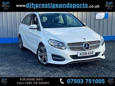 Used Mercedes B180 2018 White MPV