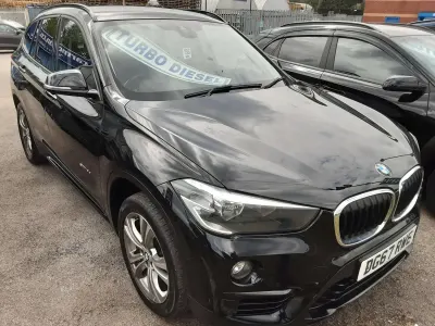 Używany BMW X1 Sport Line 150 KM (110 kW) 2017 Czarny SUV