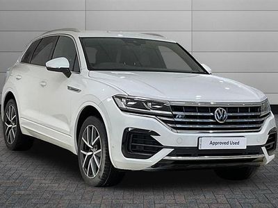 Used VW Touareg R-line 286 HP (210 kW) 2019 White SUV