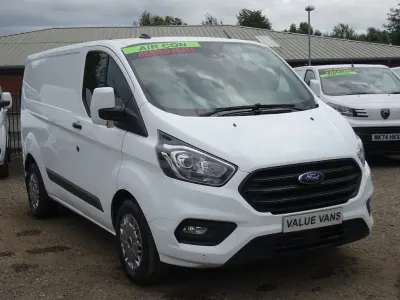 Used Ford Transit Custom Trend 130 HP (95 kW) 2021 White Van