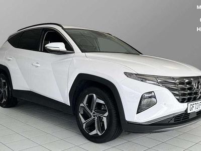 White Used 2023 Hyundai Tucson Premium SUV | £22,557 (Good price)