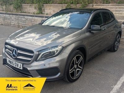 Grey Used 2015 Mercedes GLA220 AMG line SUV | £8,749 (A bit pricey)