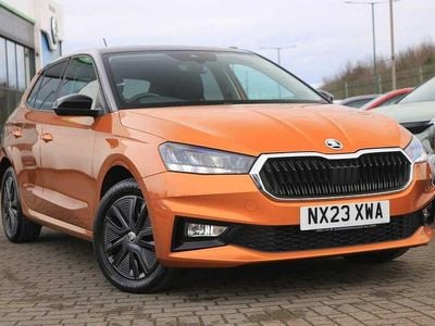 Used Skoda 110 R Colour Edition 81 HP (59 kW) 2023 Phoenix orange metallic body / black magic pearl effect roof Hatchback