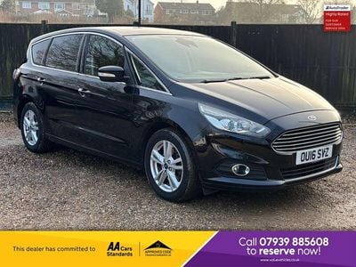 Used Ford S-MAX Titanium 2016 Black MPV