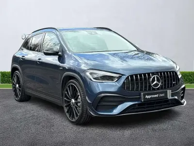 Usado Mercedes GLA35 AMG Premium Plus 306 HP (225 kW) 2022 Azul SUV