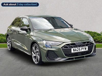 Green Used 2025 Audi A3 Black Edition Hatchback | £30,263 (Expensive)