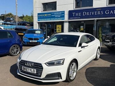 Used Audi A5 Sportback S-Line 190 HP (139 kW) 2017 White Hatchback