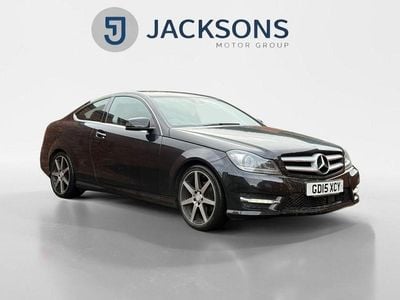Black Used 2015 Mercedes C180 Sport Edition Coupe | £9,420 (Good price)
