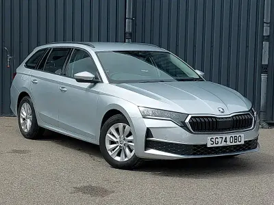 Used Skoda Octavia SE Technology 116 HP (85 kW) 2024 Silver Estate