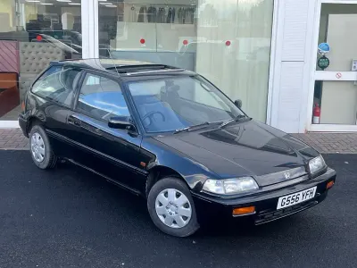 Used Honda Civic 1989 Black Hatchback