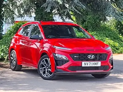 Used Hyundai Kona N Line 120 HP (88 kW) 2021 Red SUV