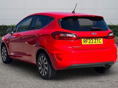 Used Ford Fiesta Titanium 2023 Red Hatchback