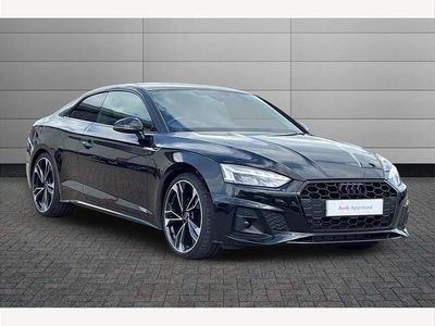 Used Audi A5 Black Edition 150 HP (110 kW) 2022 Black Coupe
