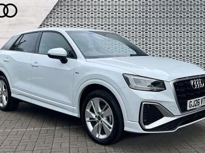 Ny Audi Q2 S-Line 150 HK (110 kW) 2026 Vit SUV