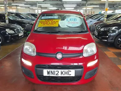 Used Fiat Panda Pop 69 HP (50 kW) 2012 Red Hatchback