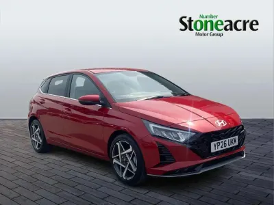 New Hyundai i20 90 HP (66 kW) 2026 Red Hatchback