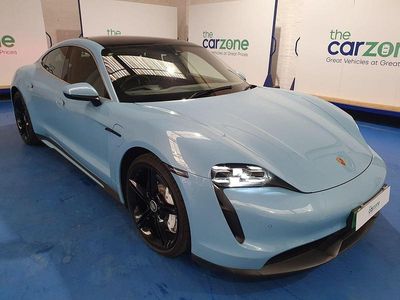 Used Porsche Taycan 419 kW (571 HP) 2021 Blue Sedan