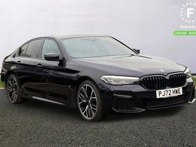 Black Used 2022 BMW 520 M Sport Sedan | £26,199 (Fair price)
