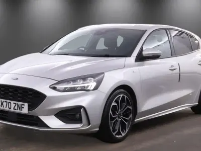 Used Ford Focus ST-Line X 125 HP (91 kW) 2020 Silver Hatchback