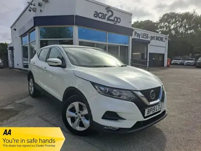 Used Nissan Qashqai Acenta Premium 115 HP (84 kW) 2019 White SUV
