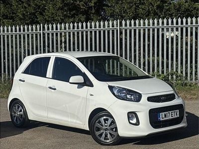 Used Kia Picanto 84 HP (61 kW) 2017 White Hatchback