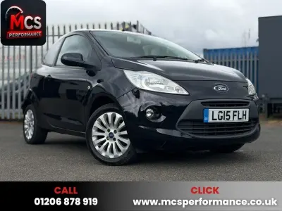 Używany Ford Ka Zetec 69 KM (50 kW) 2015 Czarny Hatchback