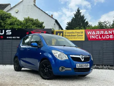 Gebraucht Vauxhall Agila S 65 PS (47 kW) 2011 Blau Van / Kleinbus