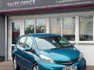 Used Toyota Yaris Multidrive S 101 HP (74 kW) 2012 Turquoise Hatchback