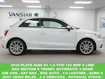 used Audi A1 1.4 TFSI 125 BHP S LINE NAV EDITION AUTOMATIC 3DR Hatchback