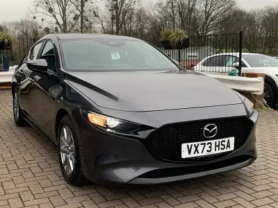 Gebraucht Mazda 3 Prime-Line 122 PS (89 kW) 2023 Grau Kleinwagen