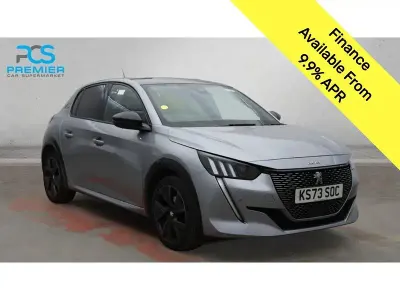 Used Peugeot 208 GT 100 HP (73 kW) 2023 Cumulus grey Hatchback