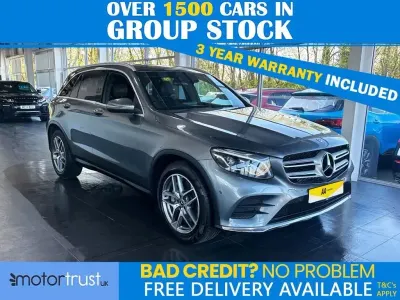 Begagnad Mercedes GLC220 AMG line 170 HK (125 kW) 2018 Grå SUV