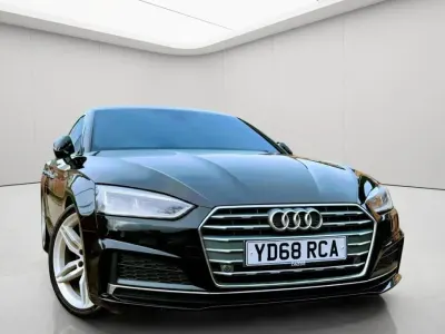 Second-hand Audi A5 S-Line 2019 Negru Coupe