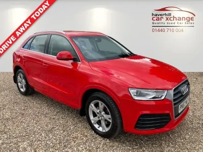 Used Audi Q3 Sport 150 HP (110 kW) 2017 Red SUV
