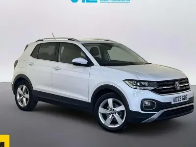 Used VW T-Cross SEL 150 HP (110 kW) 2023 White SUV