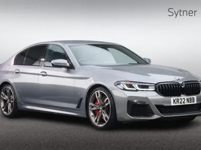 Used BMW M550 Comfort Edition 530 HP (389 kW) 2022 Grey Sedan