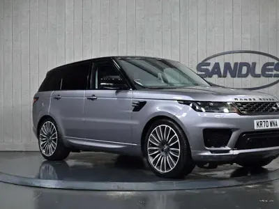 Gebraucht Land Rover Range Rover Sport Autobiography Dynamic 300 PS (220 kW) 2020 Grau SUV