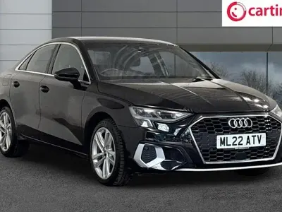 Used Audi A3 Sport 116 HP (85 kW) 2021 Black Sedan
