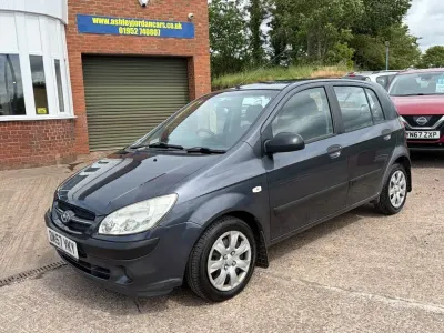 Used Hyundai Getz 62 HP (45 kW) 2007 Grey Hatchback