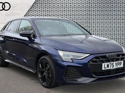 Used Audi A3 e-tron Black Edition 204 HP (150 kW) 2025 Blue Hatchback