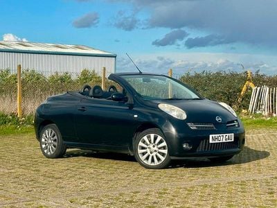 Używany Nissan Micra C+C 2007 Czarny Kabriolet