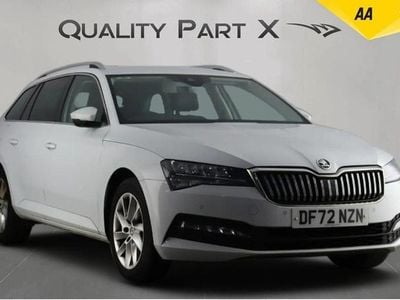 Used Skoda Superb SE Technology 150 HP (110 kW) 2023 White Estate